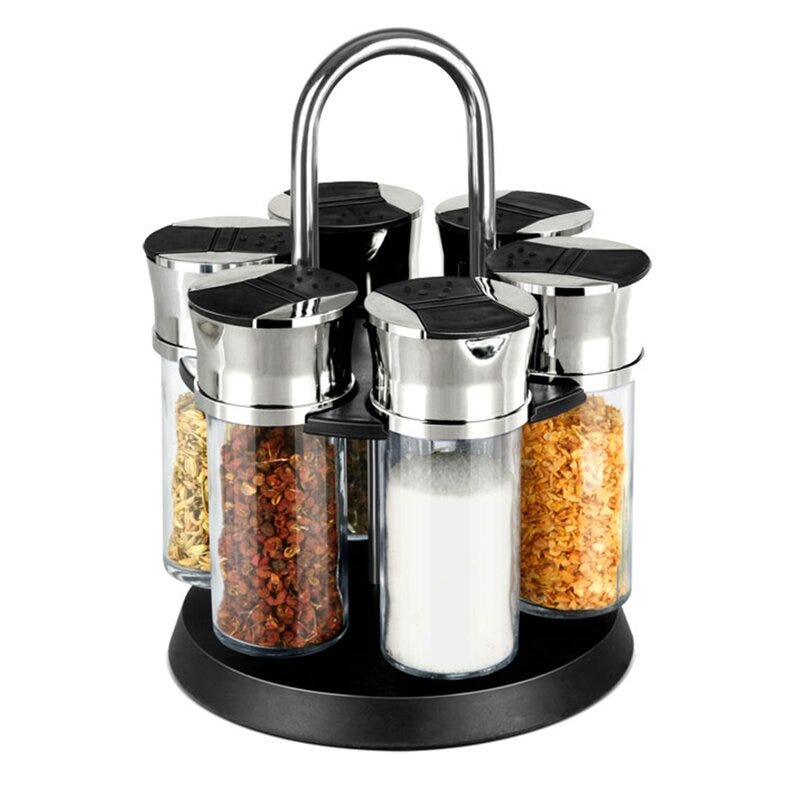 Keep Go-to Spices in a Countertop Spice Rack