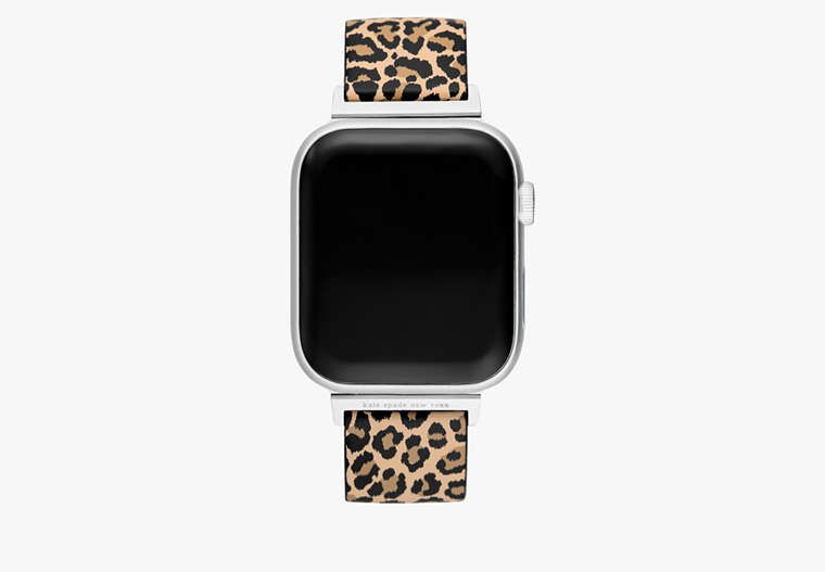 Kate spade leopard on sale apple watch band