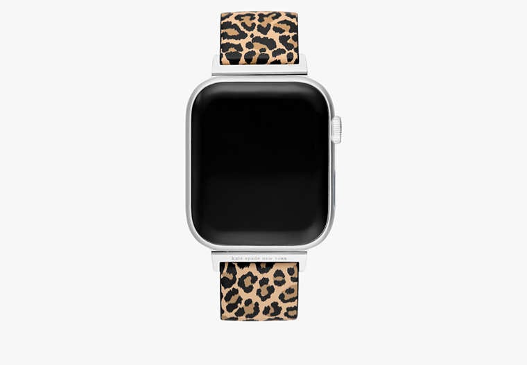 Reversible Leopard Leather Band 