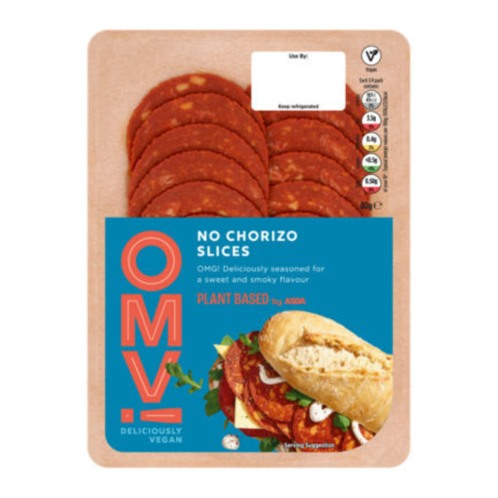 OMV! Deliciously Vegan No Chorizo Slices