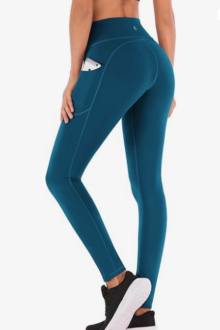  High Waist Yoga Pants with Pockets Leggings for Women Tummy  Control Workout Leggings Yoga Pants Women Straight Leg : Clothing, Shoes &  Jewelry