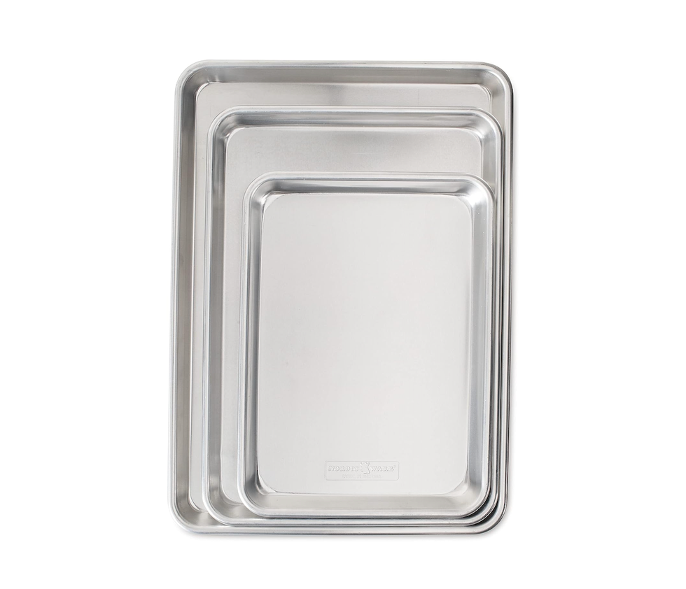 Nordic Ware Prism 13 X 18 High-sided Sheet Cake Pan, Metallic : Target