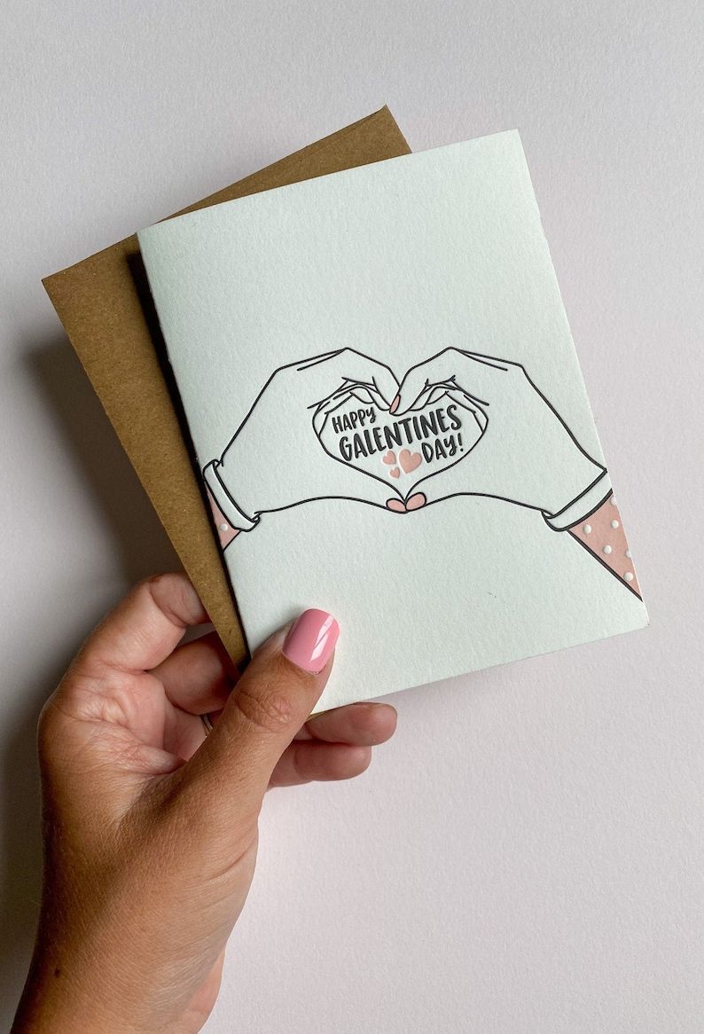 Happy Galentines Day Card (Set of 5)
