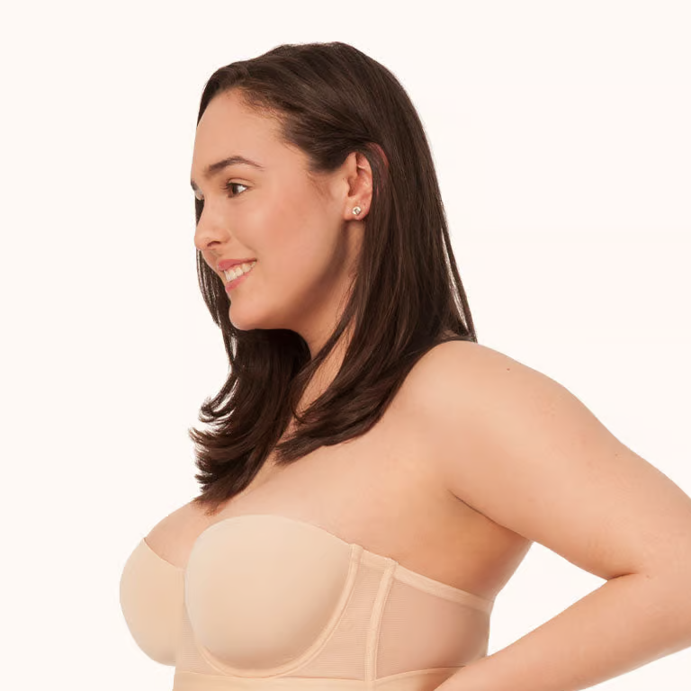 Soma Women's Enhancing Shape Strapless Push Up Bra Nude Size 34D