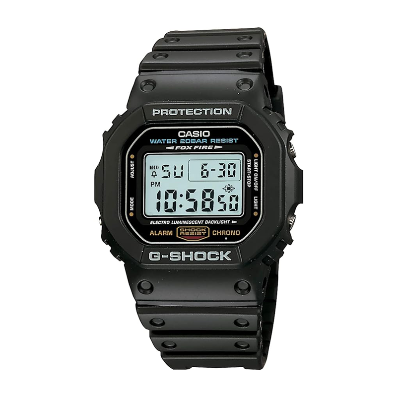 G-Shock Quarzuhr mit Harzarmband