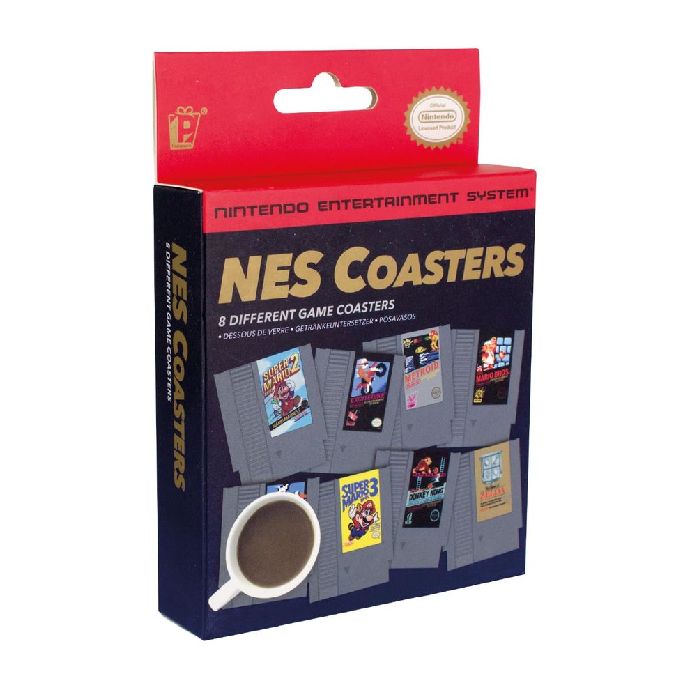 Nintendo NES Cartridge Retro Drink Coasters