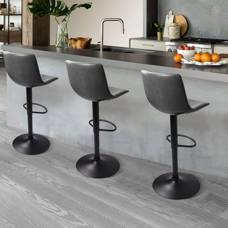 Adjustable store kitchen stools