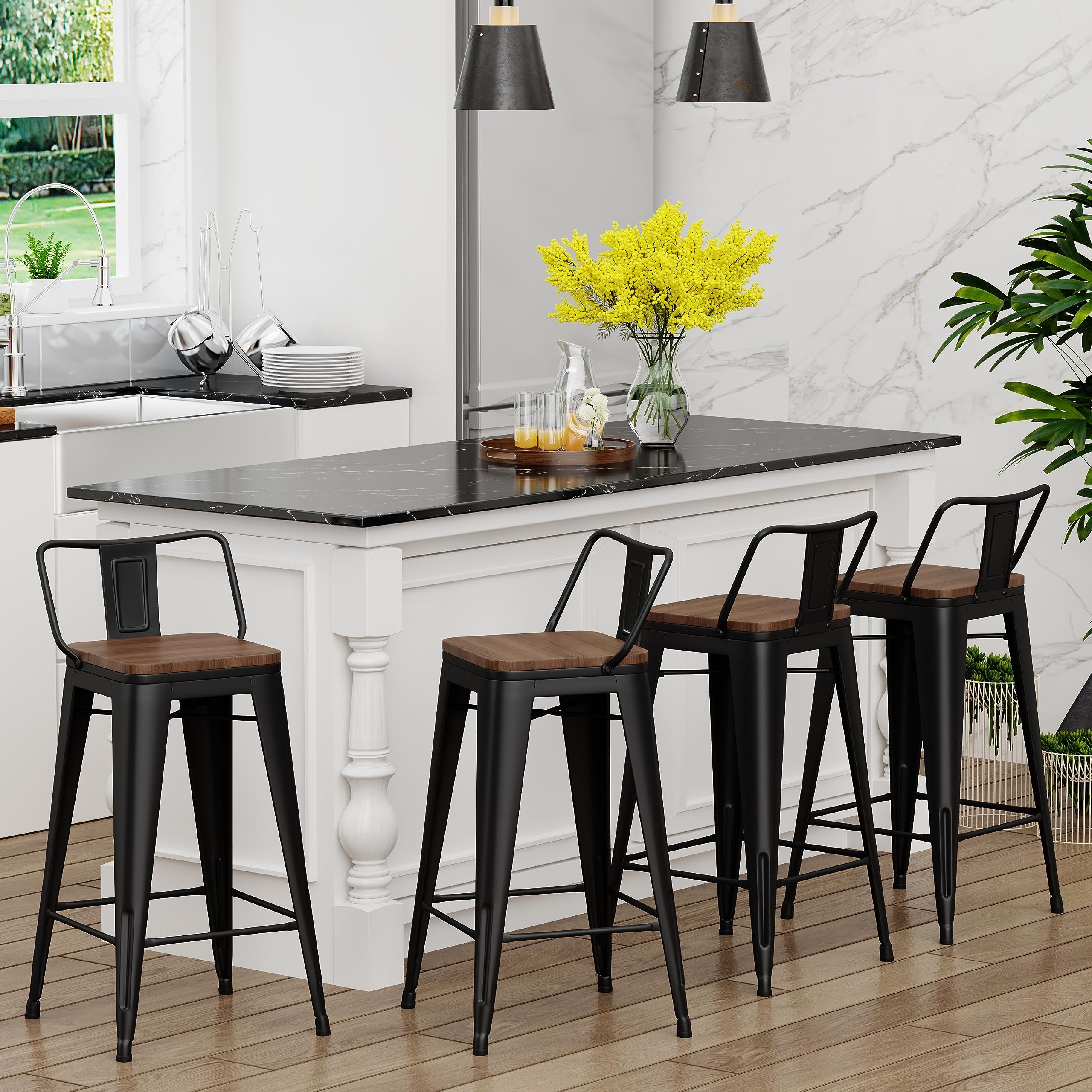 20 Best Bar Stools to Complete Your Kitchen Island