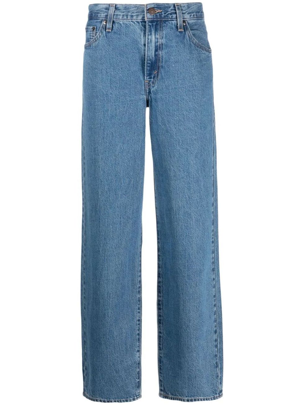 Jeans rectos de cintura alta con estampado floral, pantalones de mezclilla  sueltos de talle alto con bolsillos cortados, jeans y ropa de mezclilla par