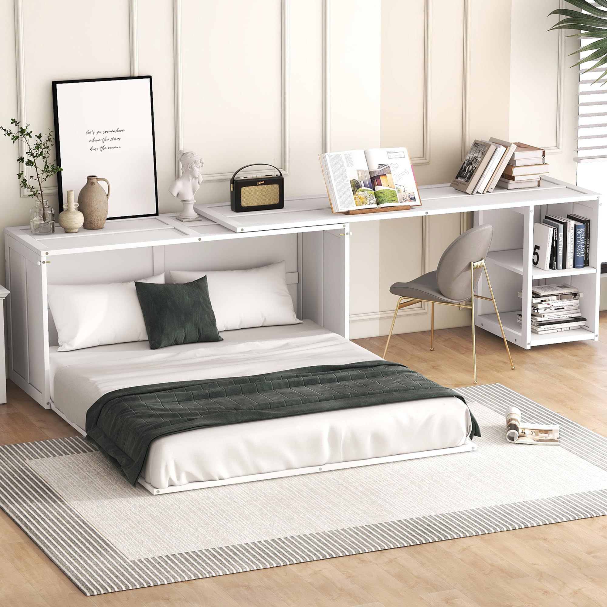 Modern murphy store bed