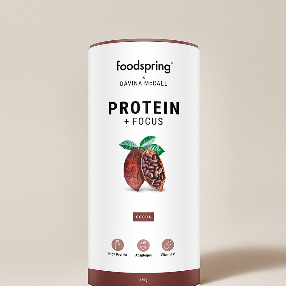 Foodspring x Davina McCall Protein + Focus: Cocoa 