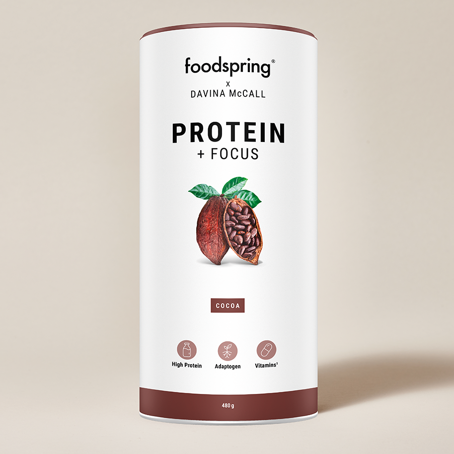 Foodspring x Davina McCall Protein + Focus: Cocoa 