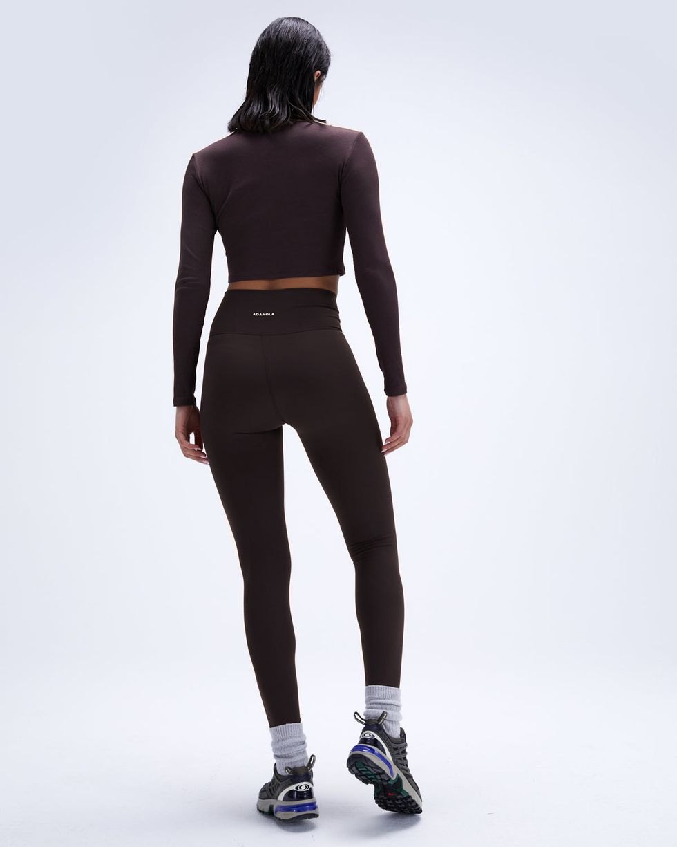 ADANOLA Branded Ultimate leggings in Brown