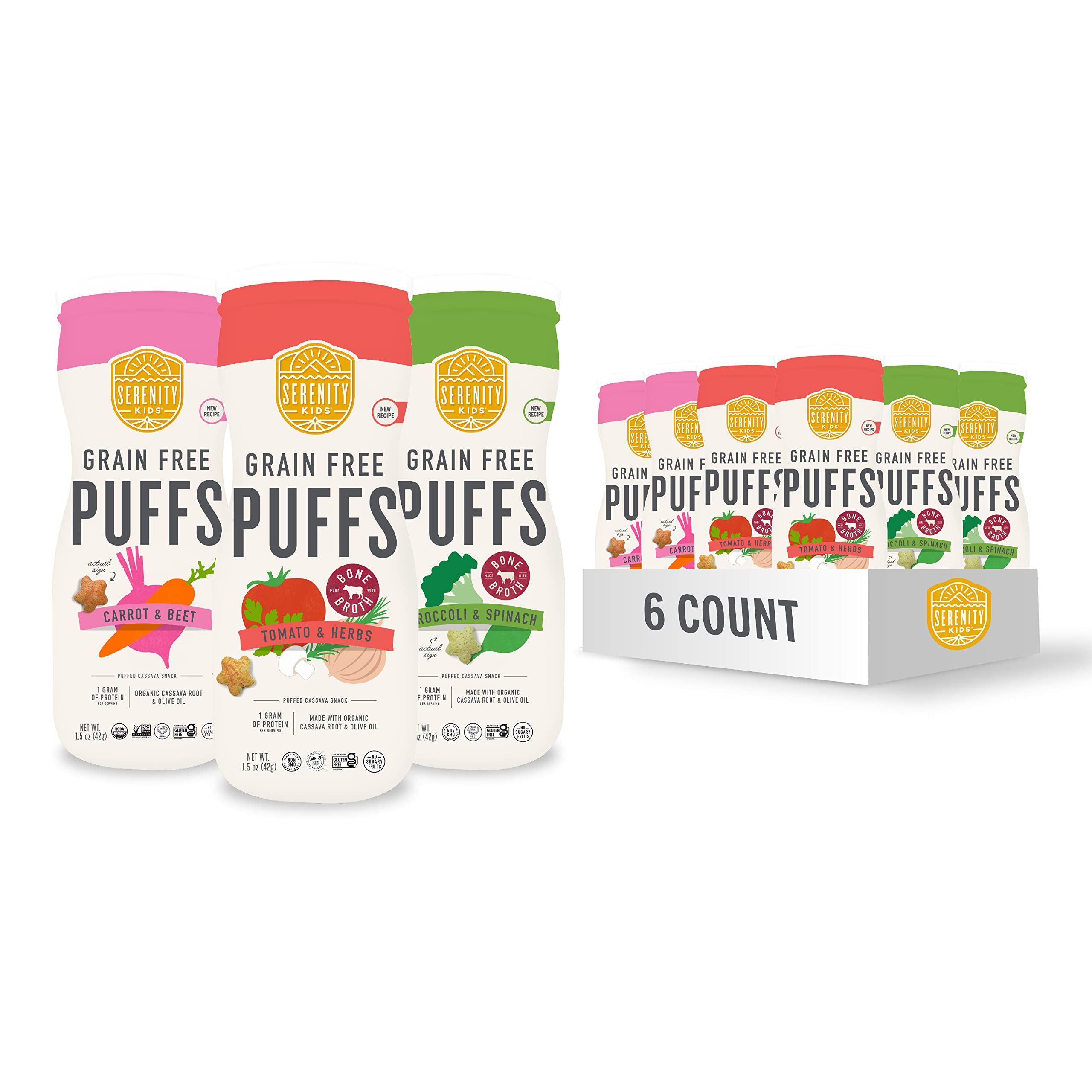 Baby puffs without store sugar