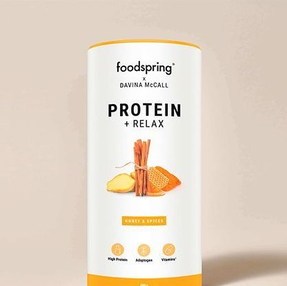 Foodspring x Davina McCall protein powder review UK 2023
