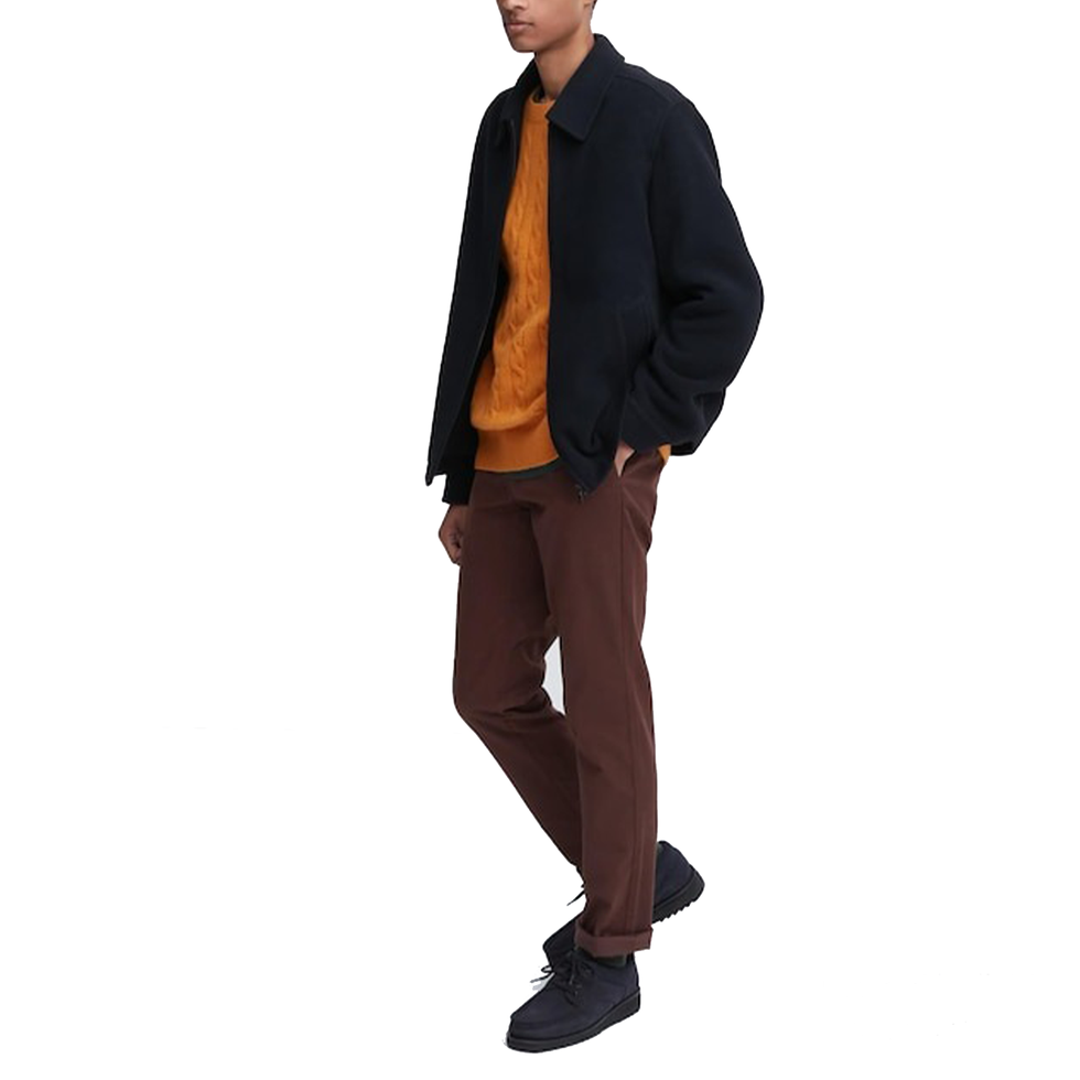 BL Men Premium Pants Classic Modern-fit Business Suit Trousers Casual  Elastic Slim Fit Dress Pant