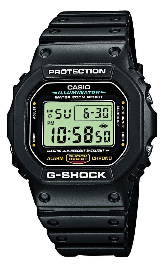 G-Shock, reloj digital, sumergible hasta 200 metros