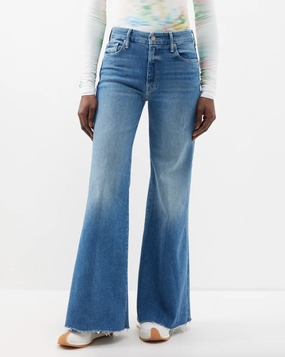The Roller Fray Wide-Leg Jeans