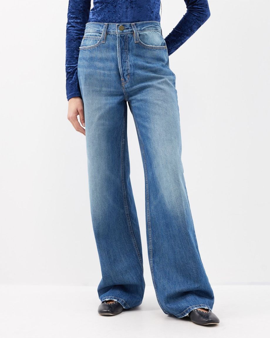 The 1978 Recycled-Cotton Wide-Leg Jean