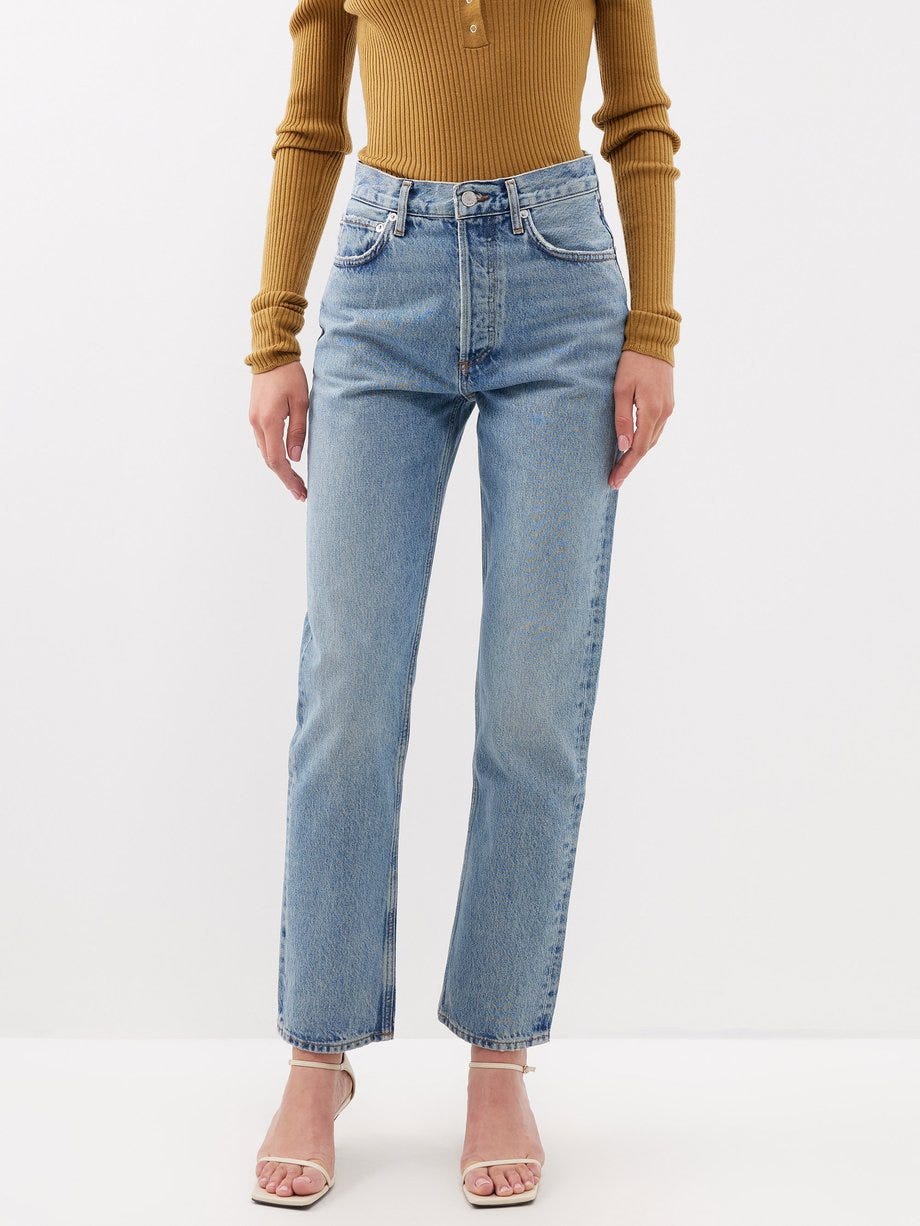 Straight-Leg Jeans Are Having Their Moment In The Spotlight