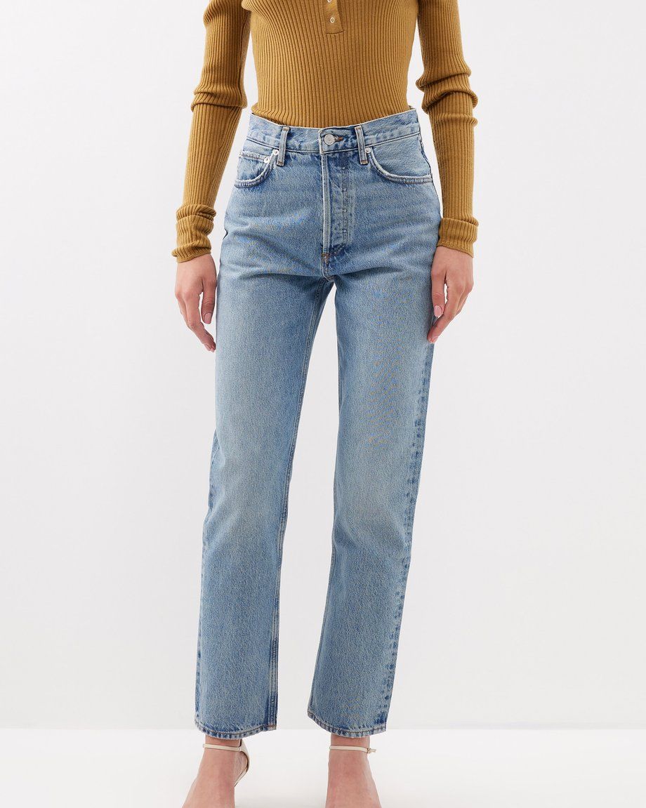 Straight-Leg Jeans Are Having Their Moment In The Spotlight