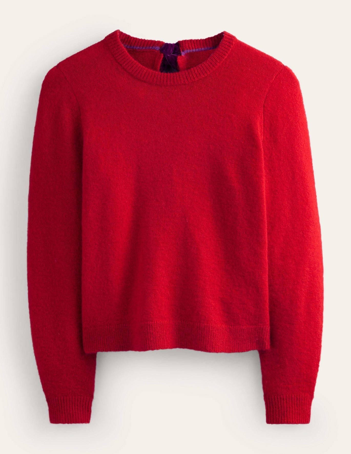 Bright red clearance jumper