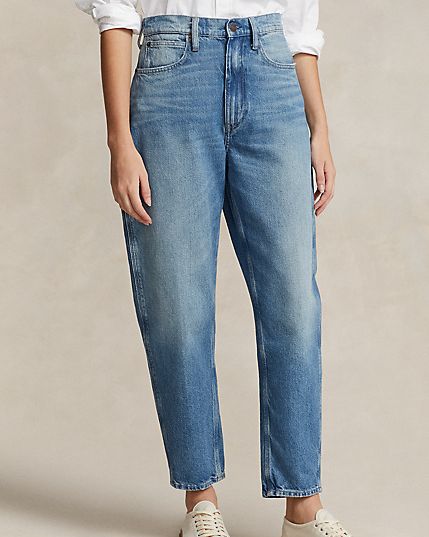 Curved Tapered Jean