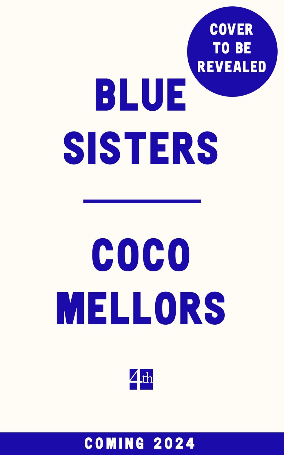 Blue Sisters by Coco Mellors 