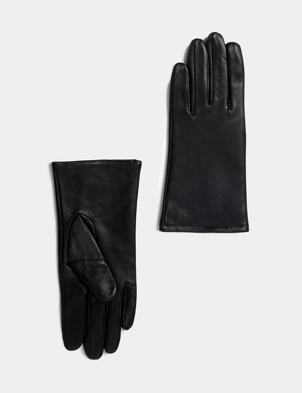 Leather Warm Lined Gloves