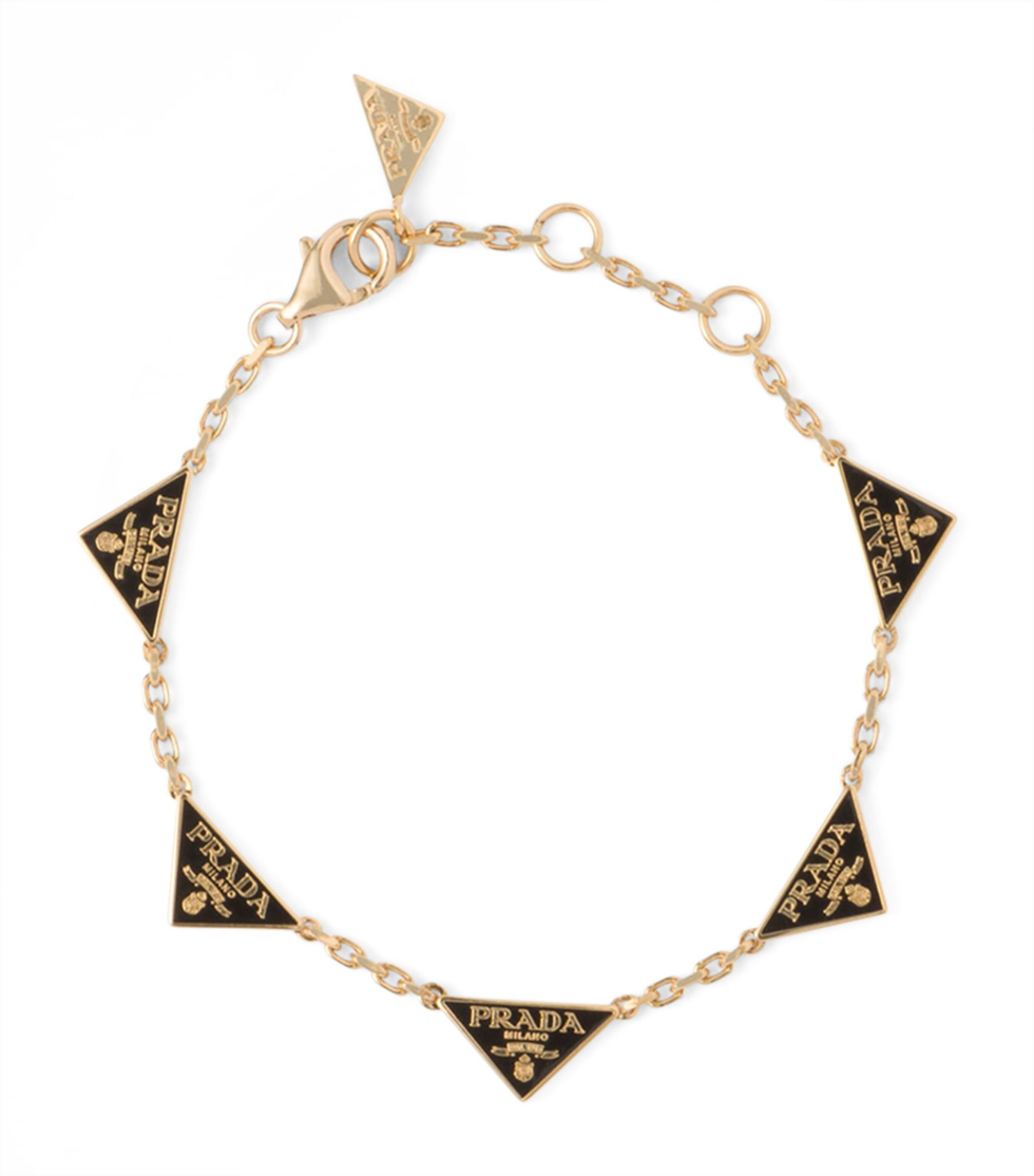 Enamel Triangle Bracelet