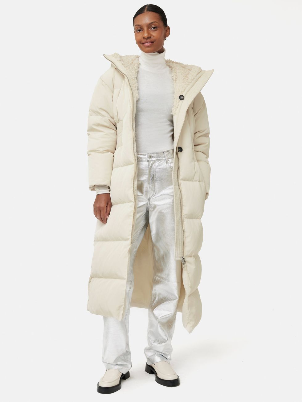 Hooded Down Maxi Puffer
