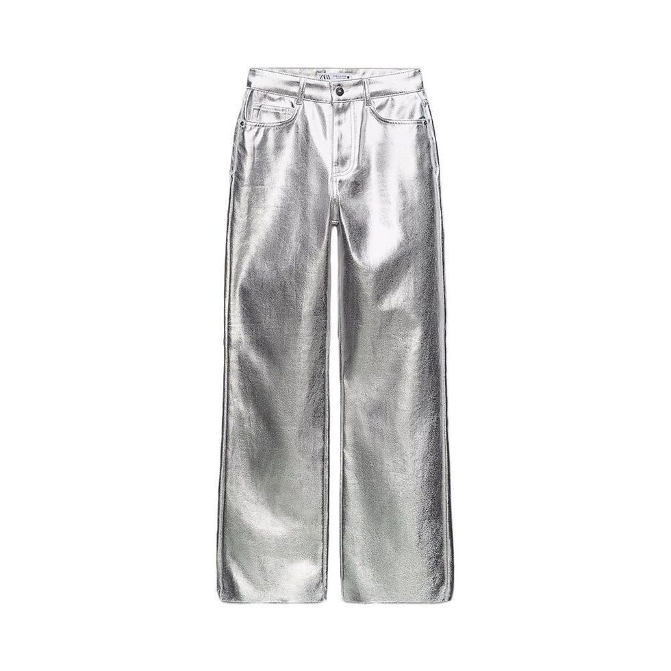 Z1975 High Rise Metallic Jeans