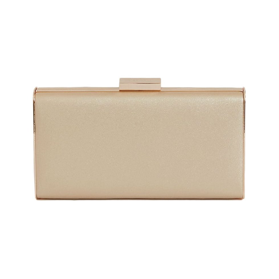 Vegan Metallic Clutch