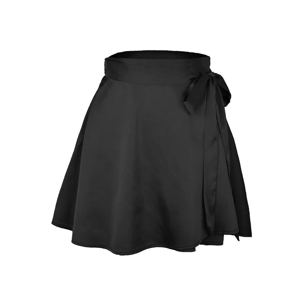 Wrap Mini Skirt