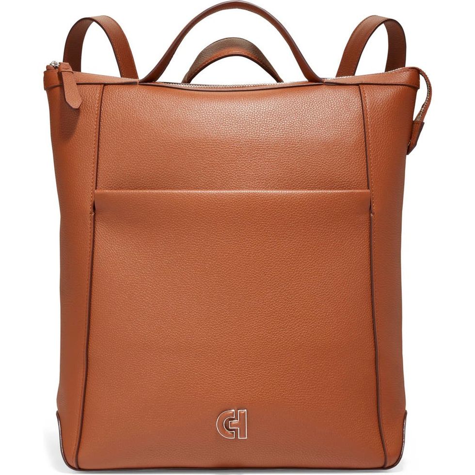 Grand Ambition Leather Convertible Luxe Backpack