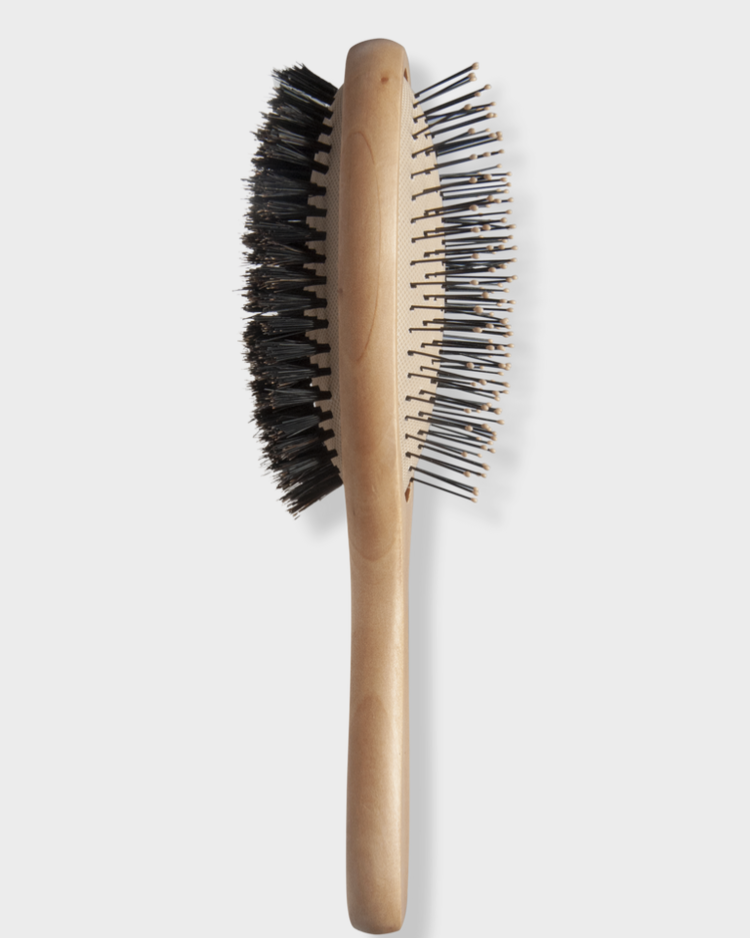 Belula Care Premium Boar Bristle Hair Brush for Thick Hair Set. Hairbrush  for Women With Thick, Long or Curly Hair. 