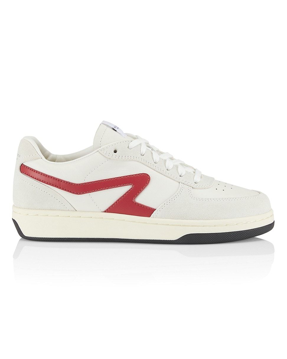 Women's Retro Court Leather & Suede Sneakers 