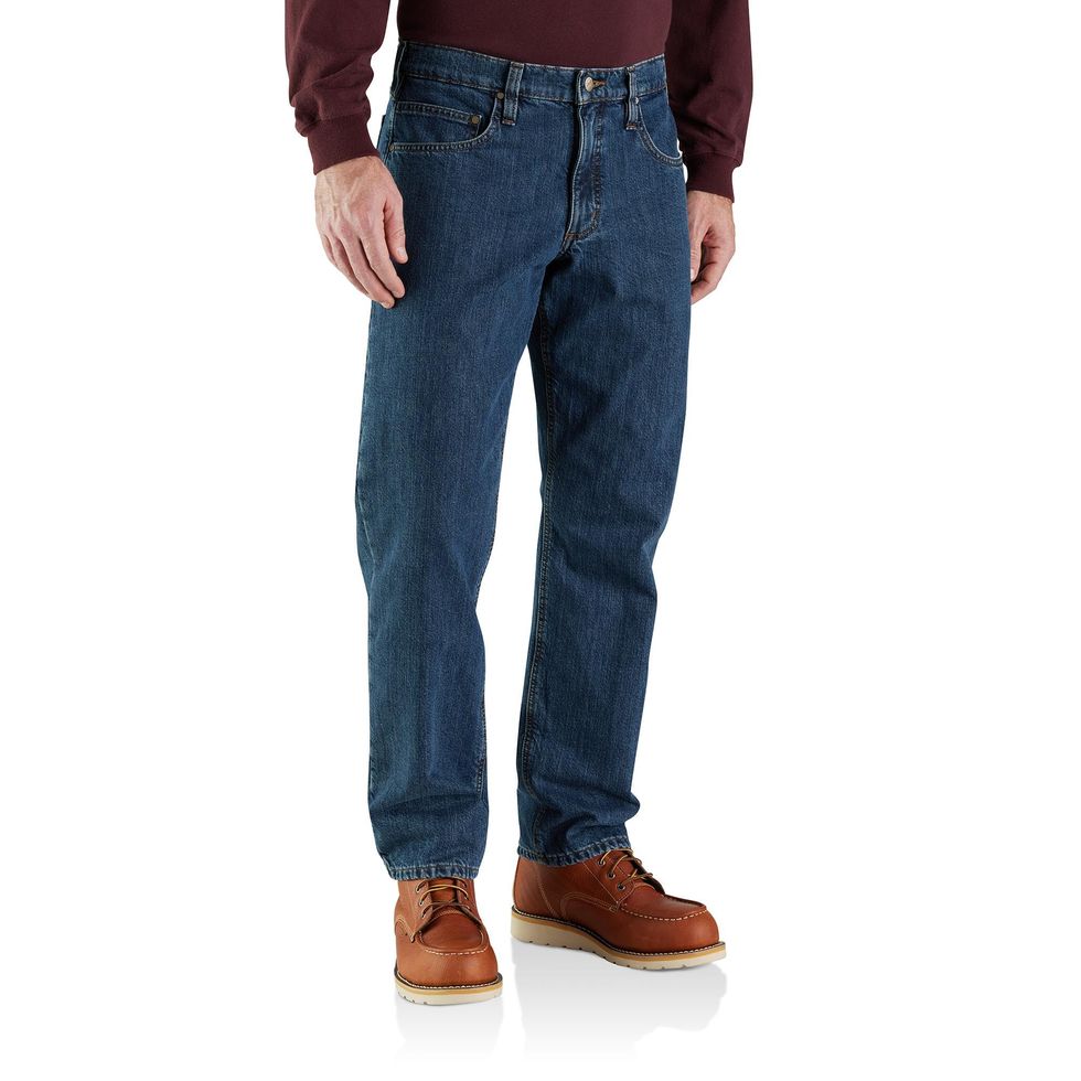 Men's Carpenter Style Flannel Lined Jeans – Insulated Gear