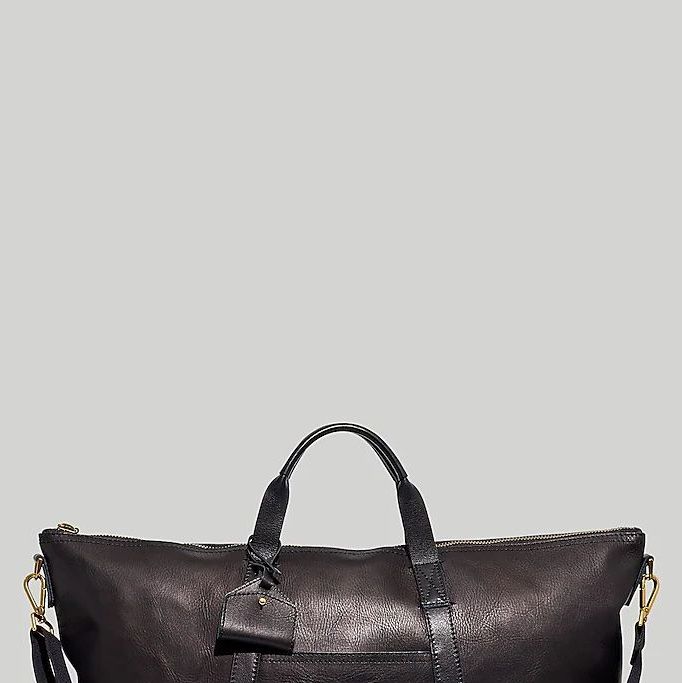 Essential Overnight Bag in Leather