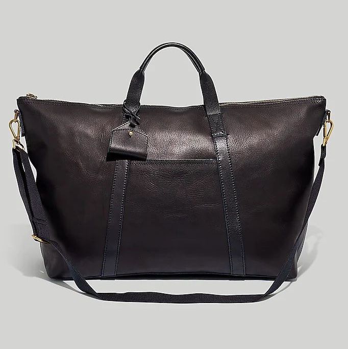 Essential Overnight Bag in Leather