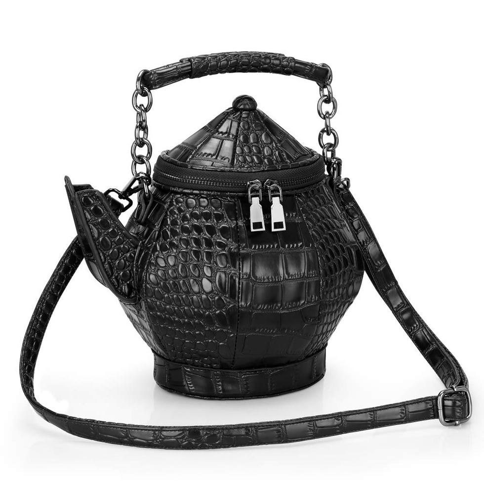 Teapot Shaped Crossbody Handbag 