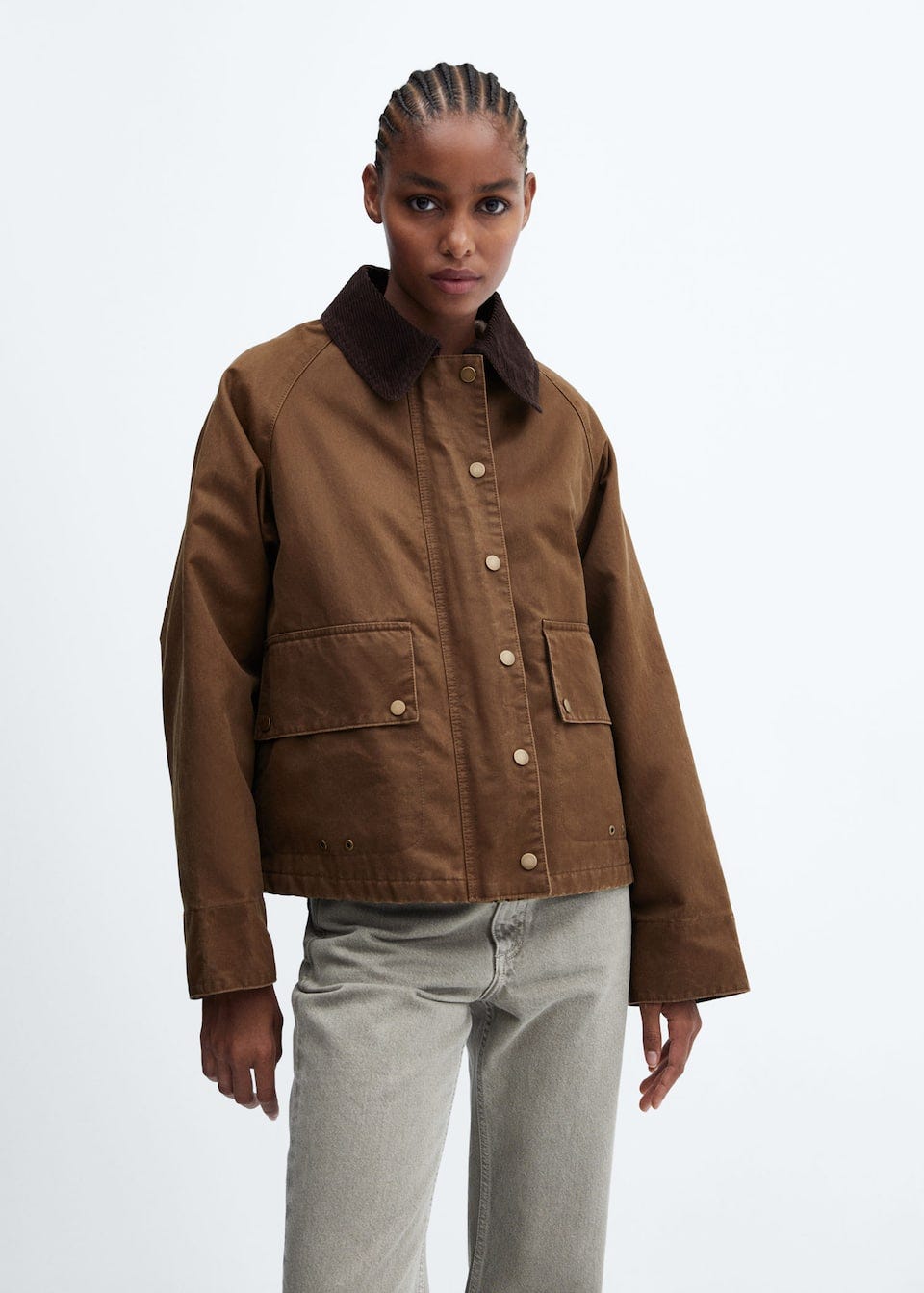 Waxed-Effect Parka