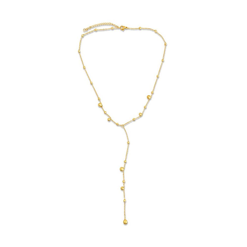 Norma Beaded Lariat Necklace