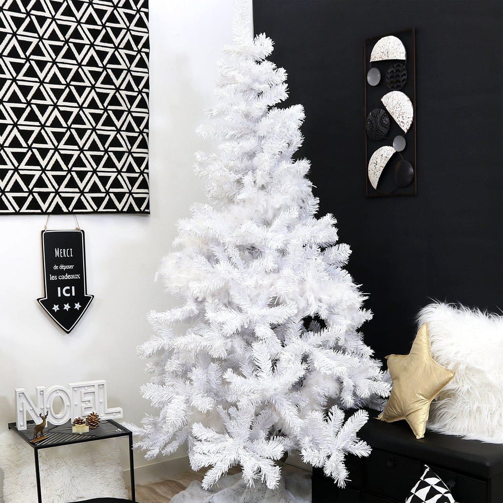 Árbol de Navidad blanco