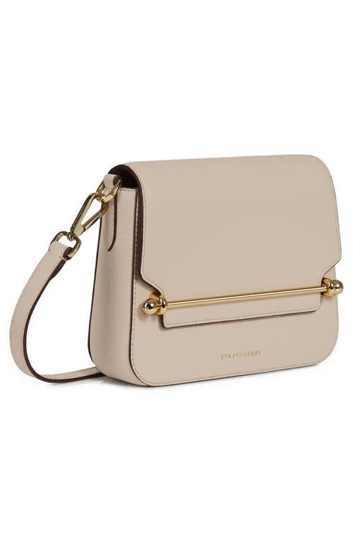 Ace Mini Leather Crossbody Bag in Oat at Nordstrom