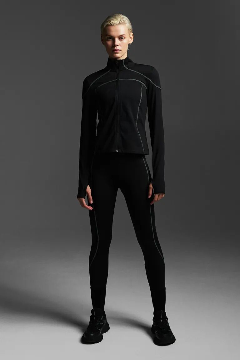 H and m outlet running leggings