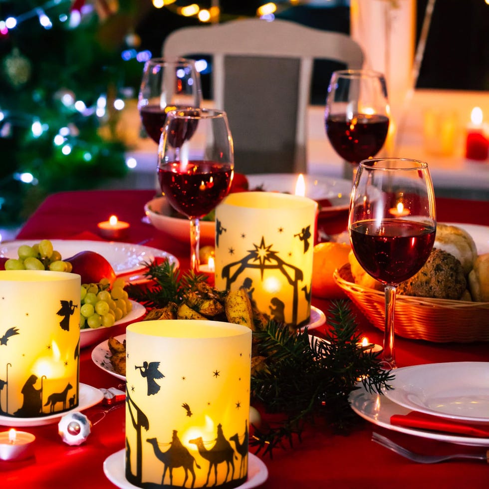 12 portavelas de Navidad