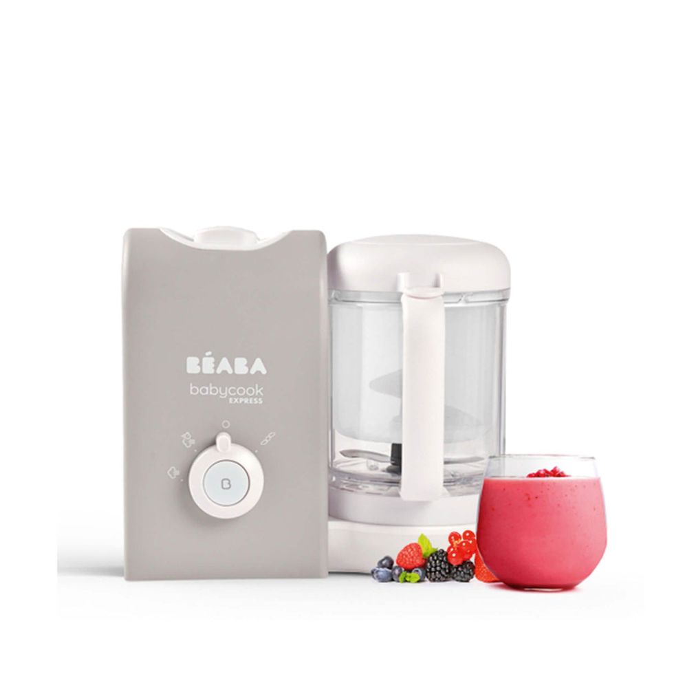 BEABA Babycook Express - The Fastest Babycook, Baby Food Maker, Baby Food  Processor, Baby Food Steamer, Large Capacity, Make Healthy Food for Baby in