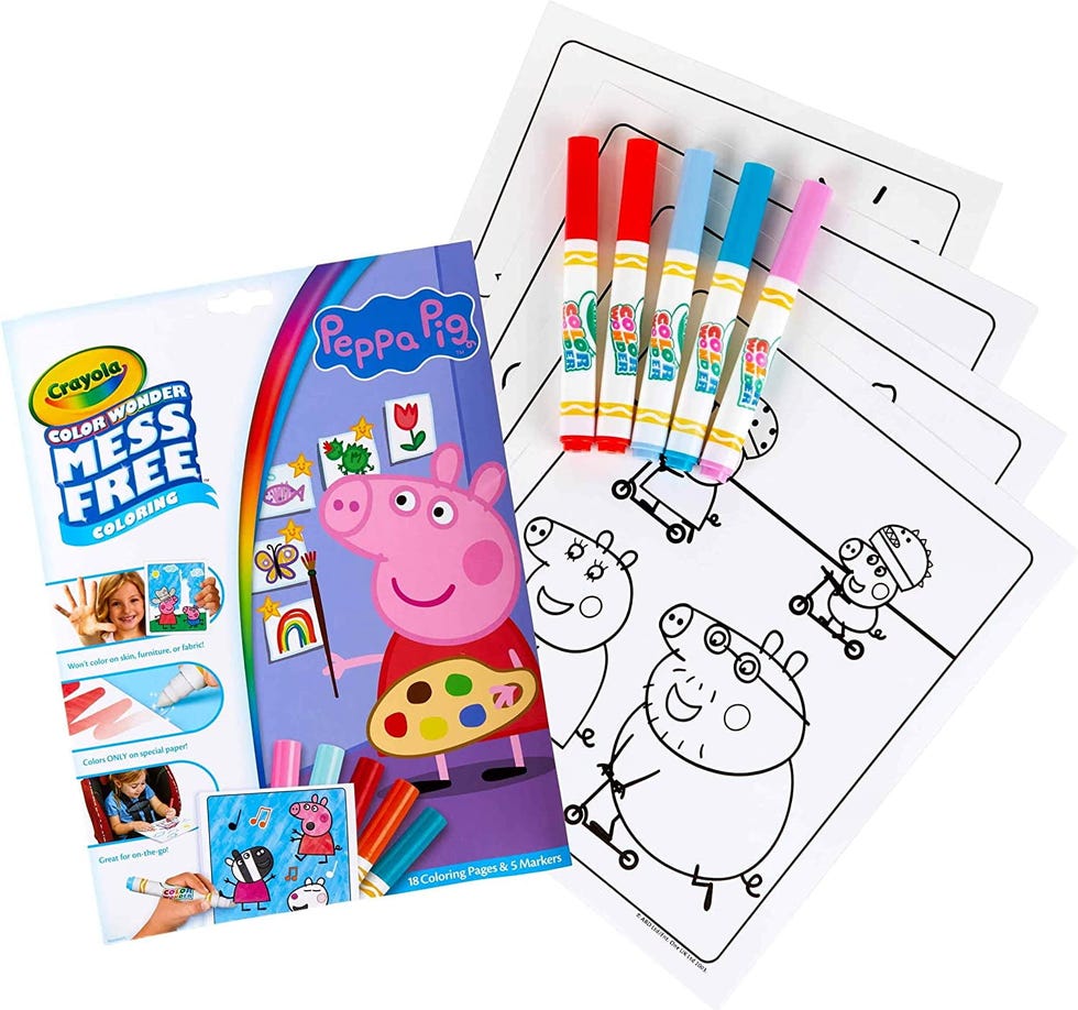 Coloring and Activity Set - Bundle Includes Peppa Pig Coloring