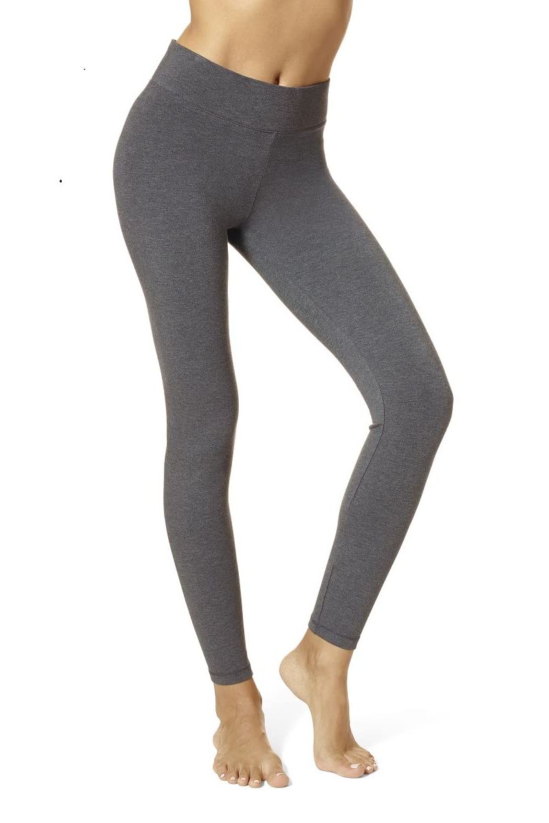 Womans Ultra Soft Leggings Yoga Pants Nylon Spandex Blend ONE SIZE FITS ALL  USA